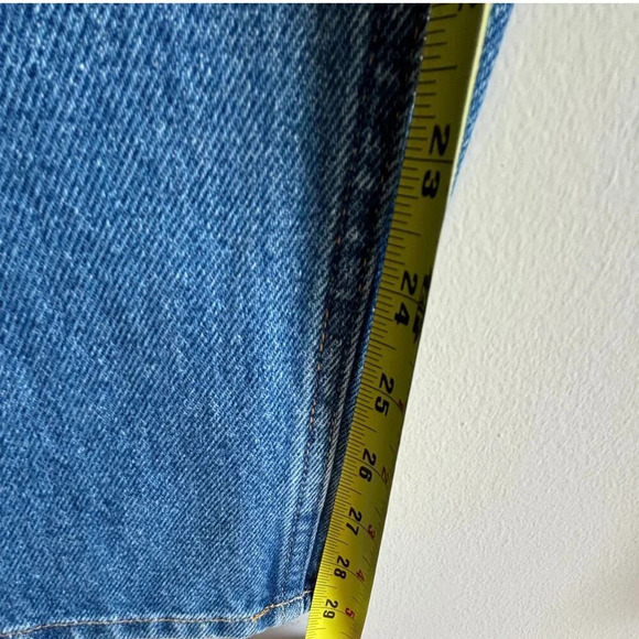 L.L Bean Womens Original Fit Relaxed Jeans Denim Blue Size 10 - Picture 4 of 13